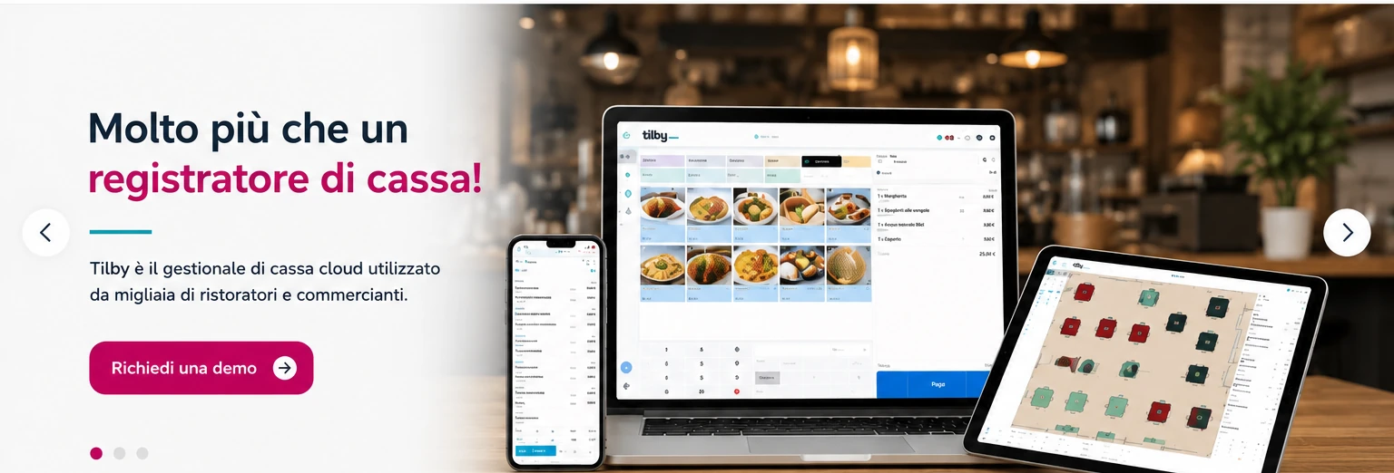 Tilby, gestionale di cassa cloud per ristoratori e commercianti